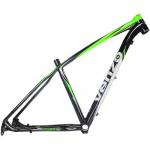 Quadro De Alumínio MTB Vulcan 29 x 17 Preto Com Verde