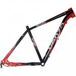 Quadro De Alumínio MTB SCUD 29 x 19 Preto Com Vermelho