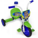 Triciclo Infantil TOP Boy Junior Azul com Verde