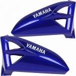 Aba Do Tanque Sportive Yamaha Ybr 125 K E Ed 2005 A 2008 - Azul