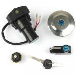 Kit de Ignição e Conjunto de travas YBR 125 E K E D 2006 a 2008 - XTZ 125 E K 2006 a 2008