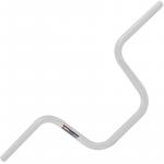 Guidão Aluminío Branco Gemoto para  CG 125 1977 a 1982 - CG 125 1983 a 1988 - CG 125 Titan KS 2000 a 2004 - CG 150 Titan KS 2004 a 2008 - Yamaha YBR 125 K 2000 a 2008