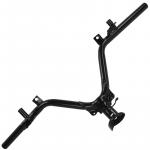 Guidão Preto Pro Tork Para  Biz 125 ES 2011 a 2013 - Biz 125 EX Flex 2011 a 2013 - Biz 125 KS 2011 a 2012