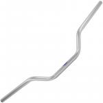 Guidão Prata Pro Tork Para  Nxr Bros 125 KS 2003 a 2005 - Nxr 125 ES 2003 a 2005 - Nxr 150 KS 2006 a 2008 - Nxr 150 ESD 2006 a 2008