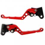 Manete Alumínio Com Regulagem Cg 125-150 Fan e Titan a Tambor - Vermelho