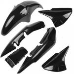 Kit Carenagem Titan 150 2004 A 2008 - Preto Injetado