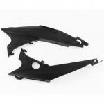 Rabeta Lateral Preto Injetado Pro Tork Para Honda CB 300 R 2009 a 2012