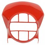 Carenagem Do Farol Sportive  Xl 250 1982 A 1986 - Xlx 250 R 1990 A 1994 - Cor Vermelho-Laranja