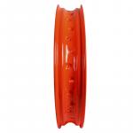 Aro Alumínio Motard 18 X 2.50 Viper Cg Ml Today Titan Fan Ybr Factor - Laranja Neon