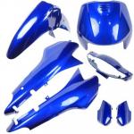 Kit Carenagem Biz 100 2001 Mod Original - Azul