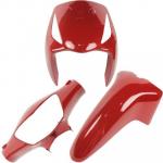 Kit Carenagem Frontal  Biz 125 2006 Vermelha