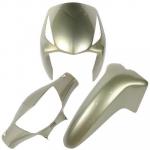 Kit Carenagem Frontal  Biz 125 2010 Bege