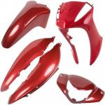 Kit Carenagem  Biz 125 2012 A 2013 Vermelho