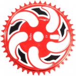 Coroa De Bicicleta 43 Dentes Silk Vector Vermelho