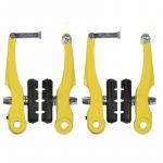 Kit Freio V-Brake Alumínio Logan Amarelo