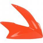 Kit Carenagem Farol Paralama Aba Nxr 150 Bros 2012 Laranja