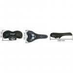 Selim Mtb Wind Liso - Preto