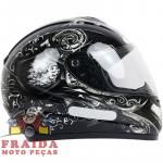 Capacete Helt Race Plus 993 - Preto