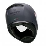 Capacete Bieffe B-12 Classic - Chumbo Fosco Com Preto