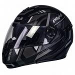 Capacete Peels U-RB2 DYNAMIC Preto Fosco com Grafite