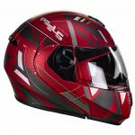 Capacete Peels U-RB2 DYNAMIC Vermelho Fosco com Grafite