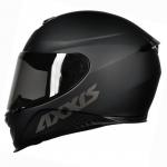 Capacete Axxis Eagle SOLID/MONO Preto Com Cinza