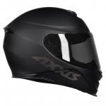 Capacete Axxis Eagle SOLID/MONO Preto Com Cinza