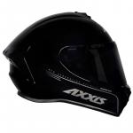 Capacete Axxis Draken SOLID/MONO Preto Brilhante