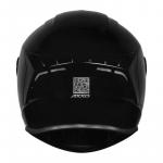 Capacete Axxis Draken SOLID/MONO Preto Brilhante