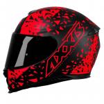 Capacete Axxis EAGLE BREAKING MATT Preto com Vermelho