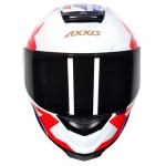 Capacete Axxis DIAGON GLOSS Branco Com Azul