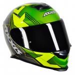 Capacete Axxis DIAGON GLOSS Verde Com Cinza