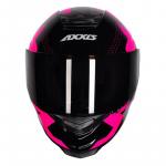 Capacete Axxis DIAGON GLOSS Preto Com Pink