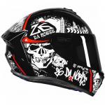 Capacete Axxis 26 DA NORTE Preto Com Vermelho