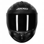 Capacete Axxis Draken UK Preto Com Cinza