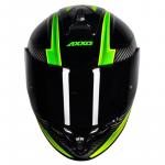 Capacete Axxis Draken TRACK Preto Com Verde