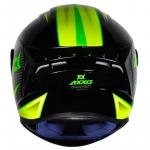 Capacete Axxis Draken TRACK Preto Com Verde