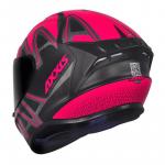 Capacete Axxis Draken Dekers MATT Preto com Rosa