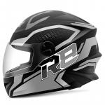 Capacete Pro Tork R8 Air Preto Fosco Com Grafite