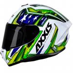 Capacete Axxis Draken PATRIOT Branco