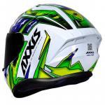 Capacete Axxis Draken PATRIOT Branco