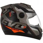 Capacete Pro Tork G8 EVO Grafite Com Laranja