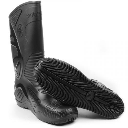 Bota De Borracha Motosafe Preta