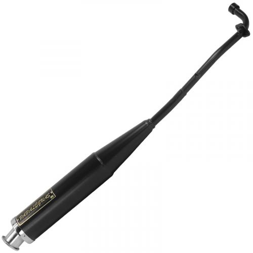 Escape Pro Tork Papaléguas Preto Oval para  C 100 Dream 1995 a 2005