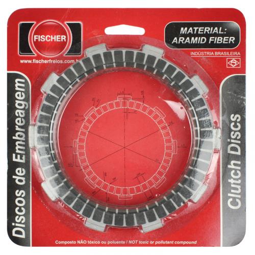 Disco de Embreagem Fischer para  CB 400 1980 a 1994 - CB 450 1994 a 1995