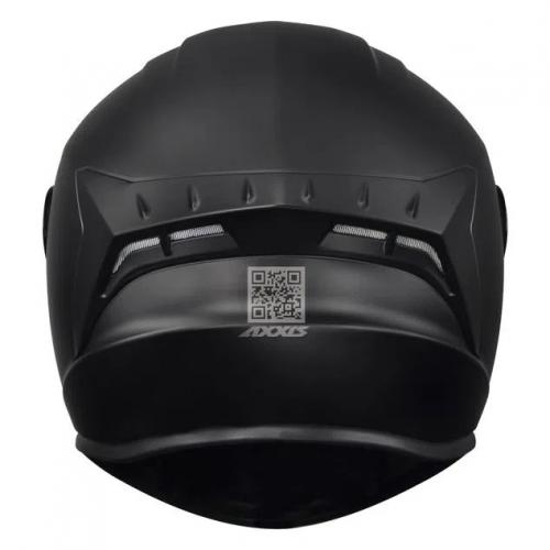 Capacete Axxis DRAKEN SOLID Preto Fosco