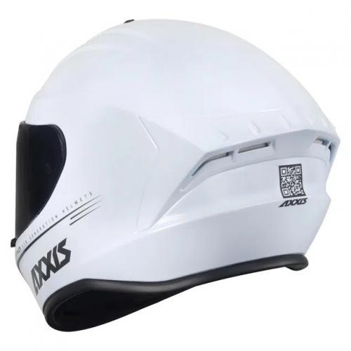 Capacete Axxis Draken SOLID GLOSS Branco