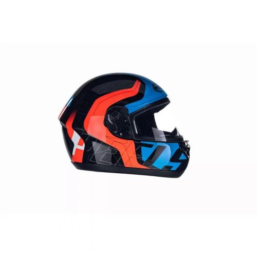 Capacete Peels Spike NEW GHOST Preto Com Azul