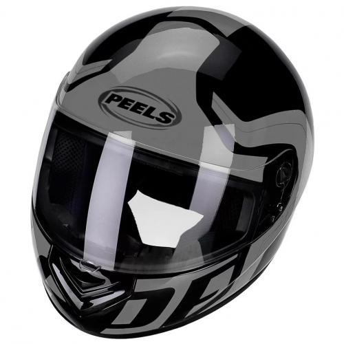 Capacete Peels Spike NEW GHOST Preto Com Grafite