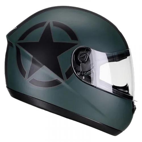 Capacete Peels Spike ARMY Verde Militar Com Preto